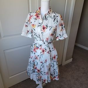 Calvin Klein summer midi dress size 2 never worn
